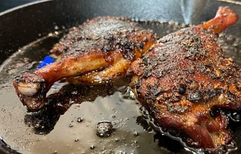 Рецепт утки с можжевельником, кукурузой и шалфеем